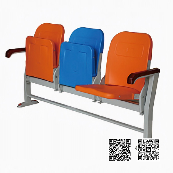 Rear-mounted flip plate type Hollow Row of Stadium Seats-1